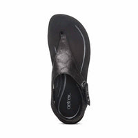 Aetrex - Women's Ellie Adjustable Quarter Strap Thong Sandals