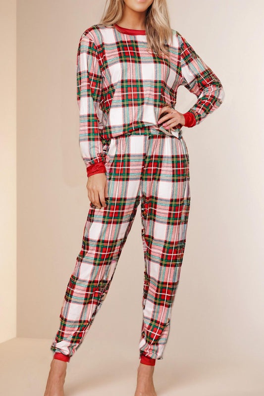 Liam & Company - Lucy Plaid Christmas Pajama Set