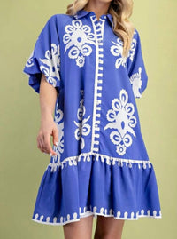 Gigio - Bold Print Mini Dress