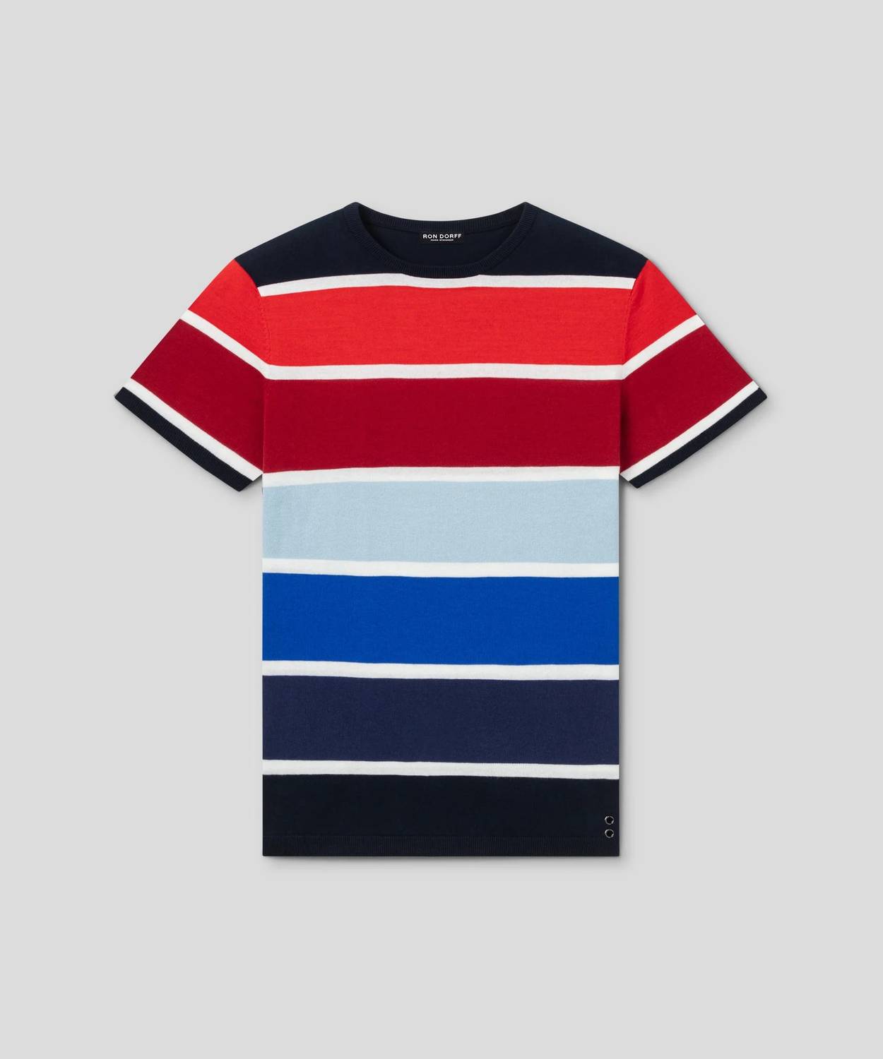 Ron Dorff - Knitted T-shirt With Big Stripes