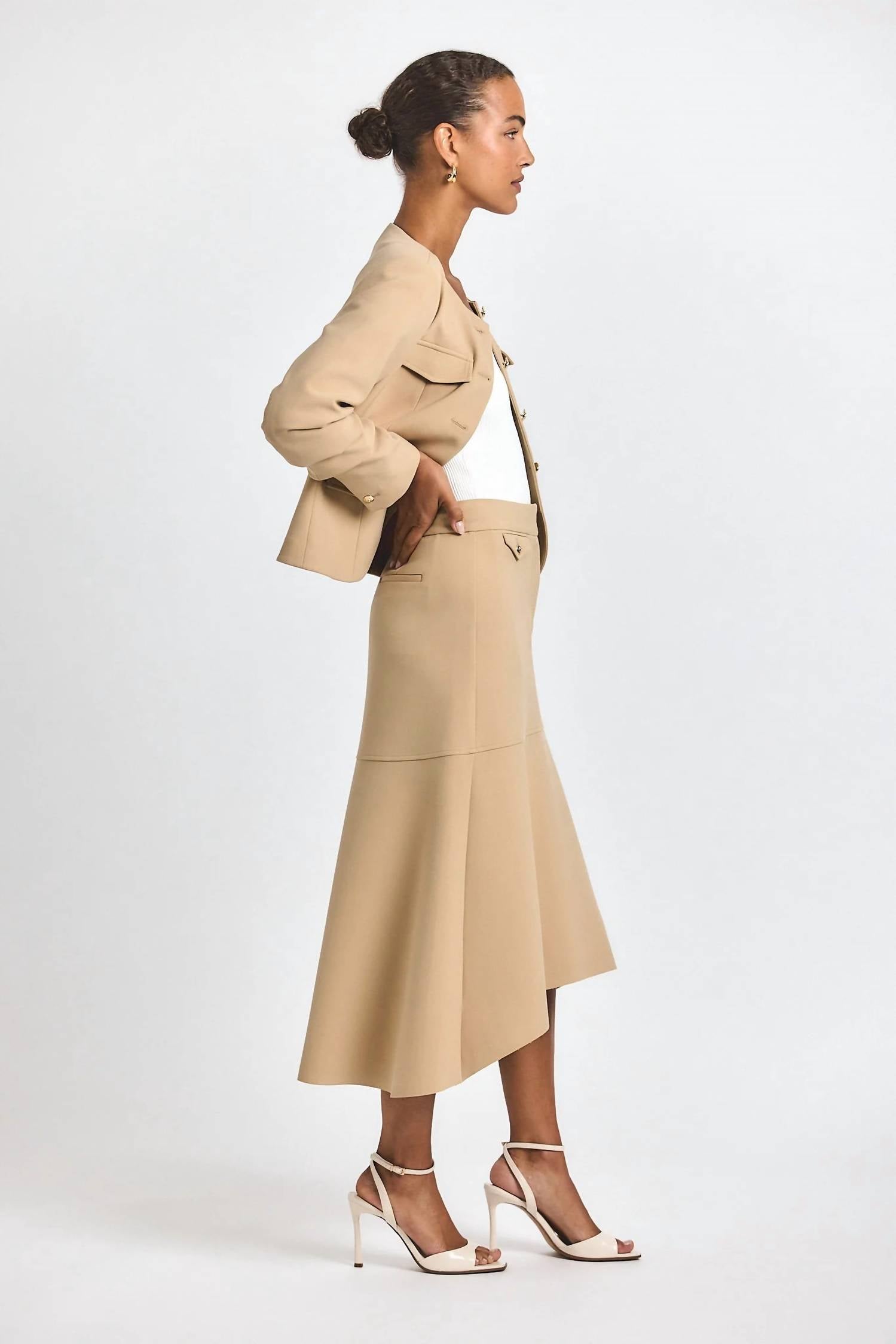 Derek Lam 10 Crosby - Nicolette Midi Skirt