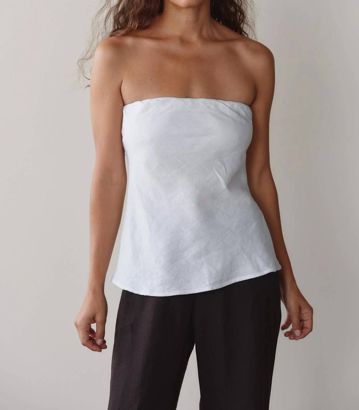 Donni. - Linen Tube Top
