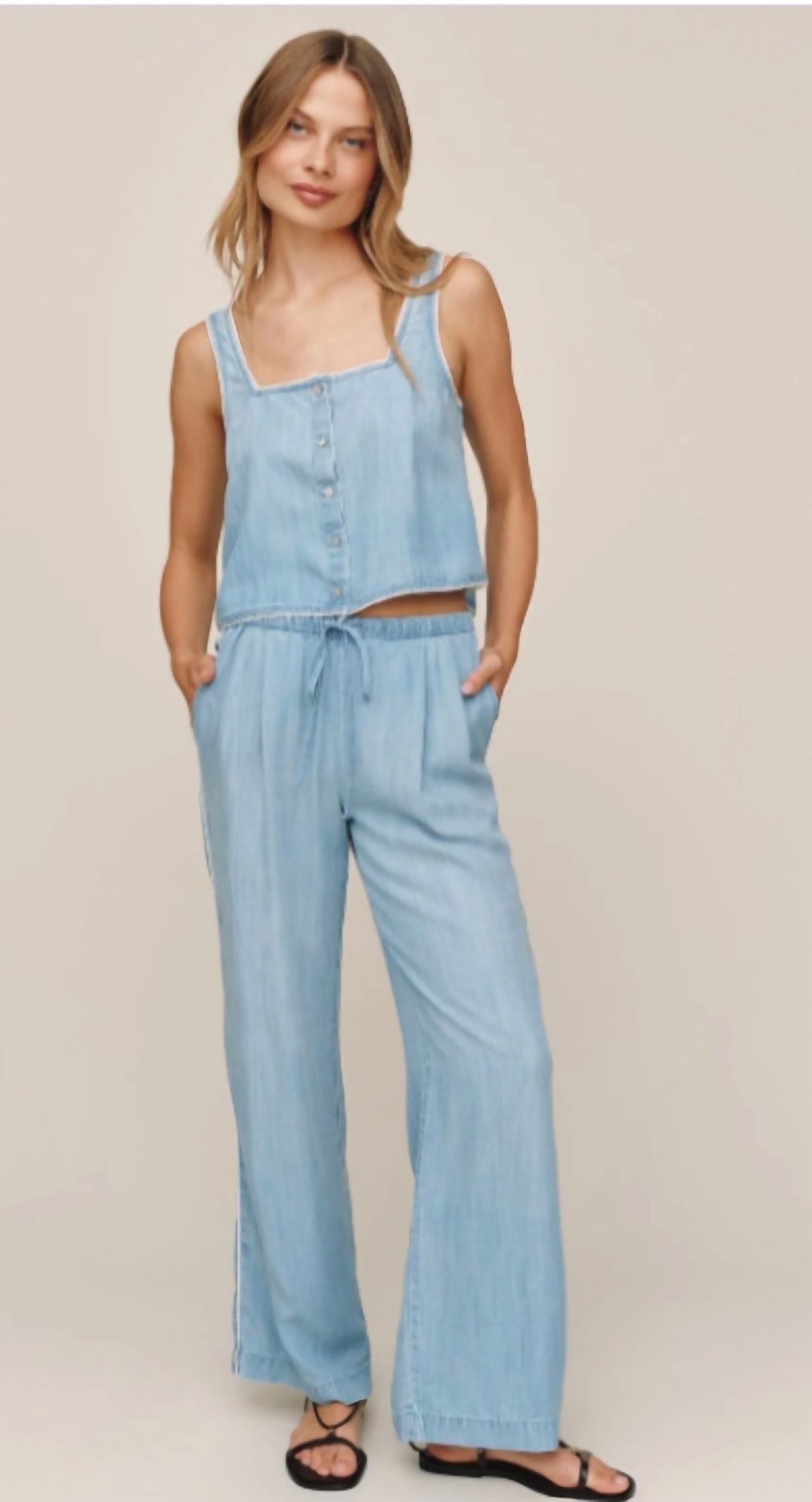 Bella Dahl - Scallop Side Seam Pant
