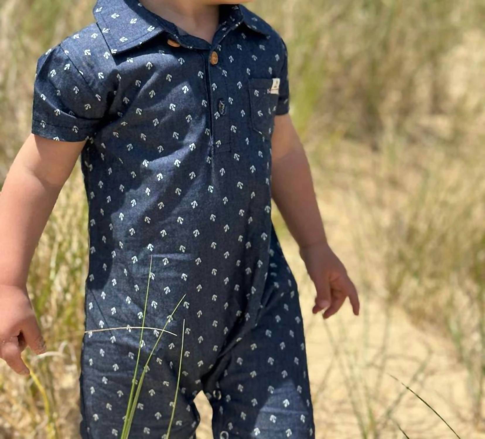 Me & Henry - Kids Maui Romper