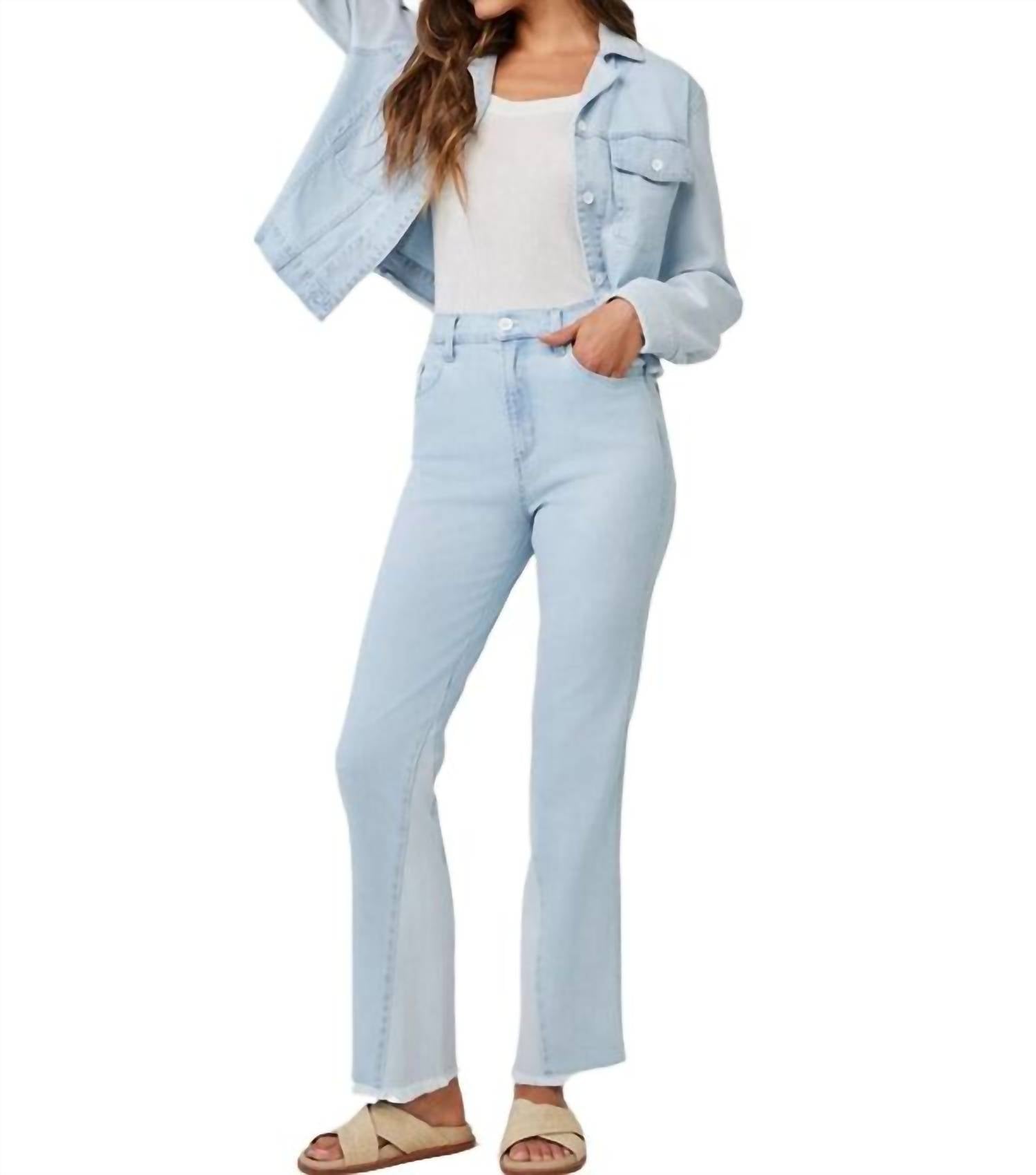 Bella Dahl - Coco Fray Mix Denim Jacket