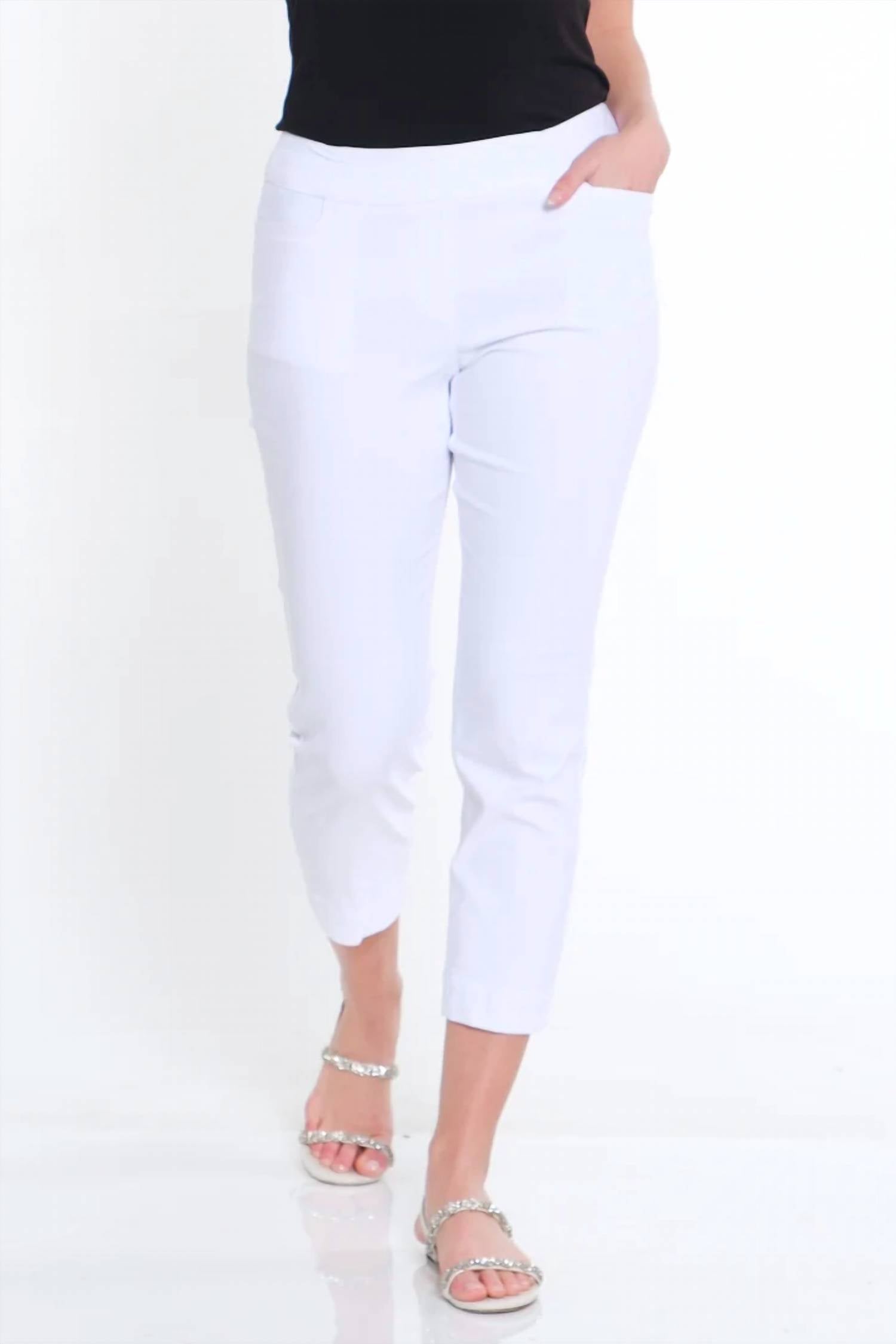 Multiples - Pull On Crop Pants