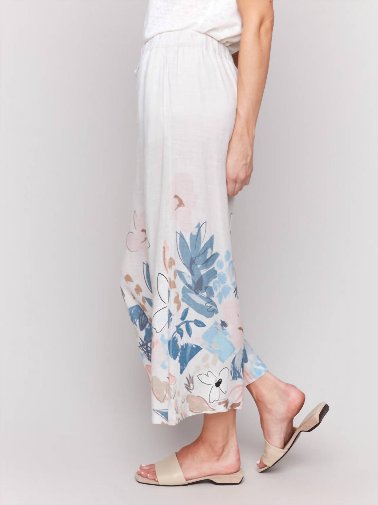 Charlie B - Aaron Floral Print Pant