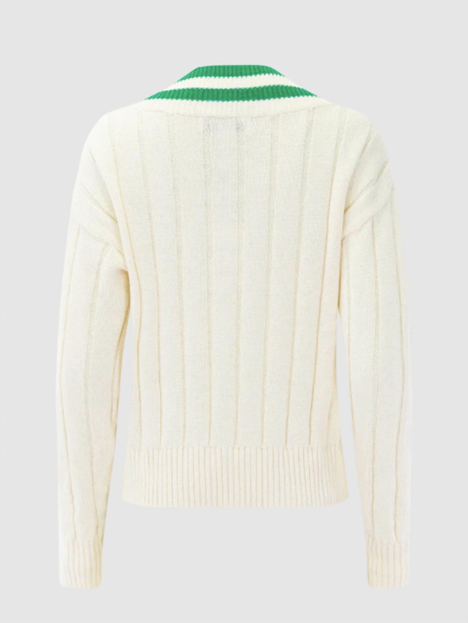John + Jenn - Theodore Collegiate Clover Sweater