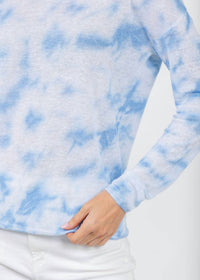 Elliott Lauren - Daydreaming Printed V Neck Sweater