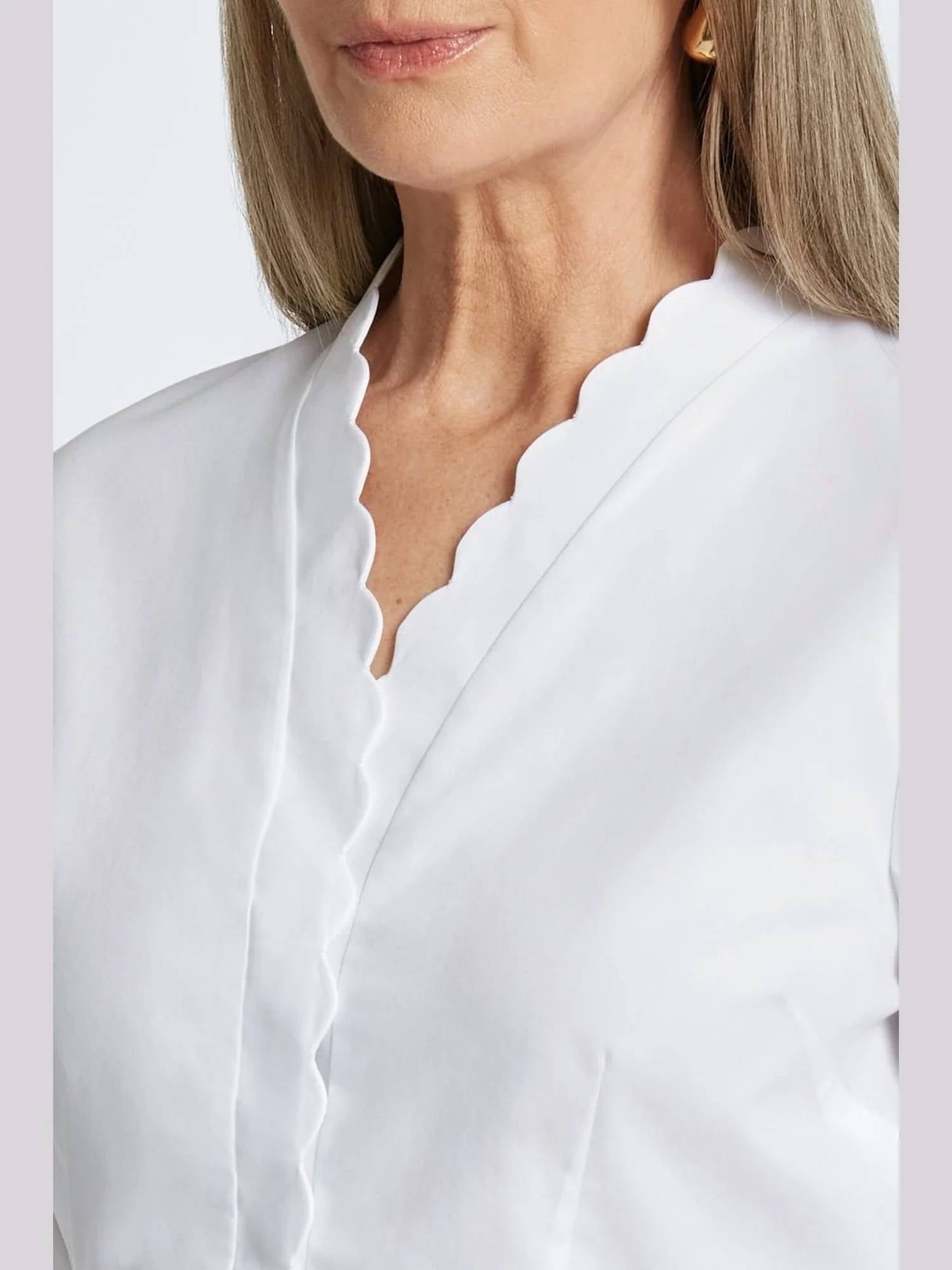 Foxcroft - Bridget Button Down Blouse