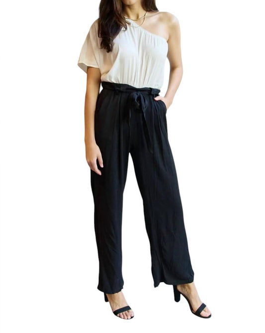 Dress Day - Marvelous in Manhattan One-Shoulder Jumpsuit