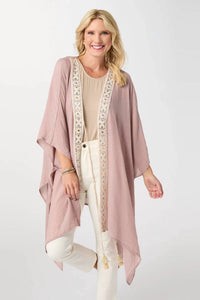 Coco + Carmen - Lila Embellished Tie Front Wrap