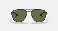 Ray Ban - Square Polarized Sunglasses Rb3683 - 002 - 58
