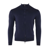 Pashmere - Men's Double Reversible Extrafine Full Zip Mock