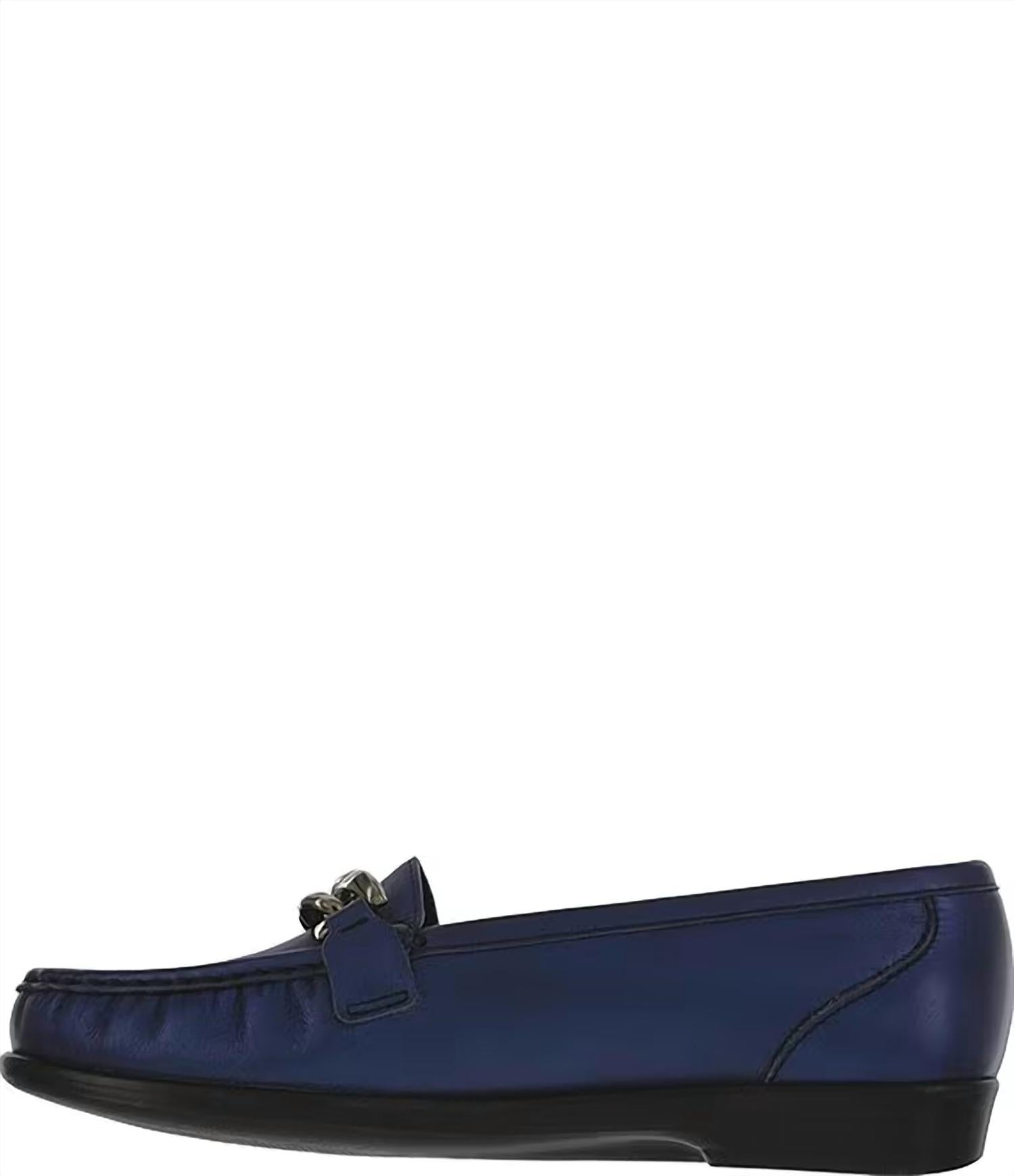 Sas - Women's Metro Link Leather Chain Detail Loafers