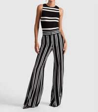 Alice + Olivia - Dylan Paddleboard Stripe Pant