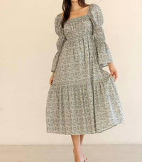 Storia - Floral Tiered Maxi Dress