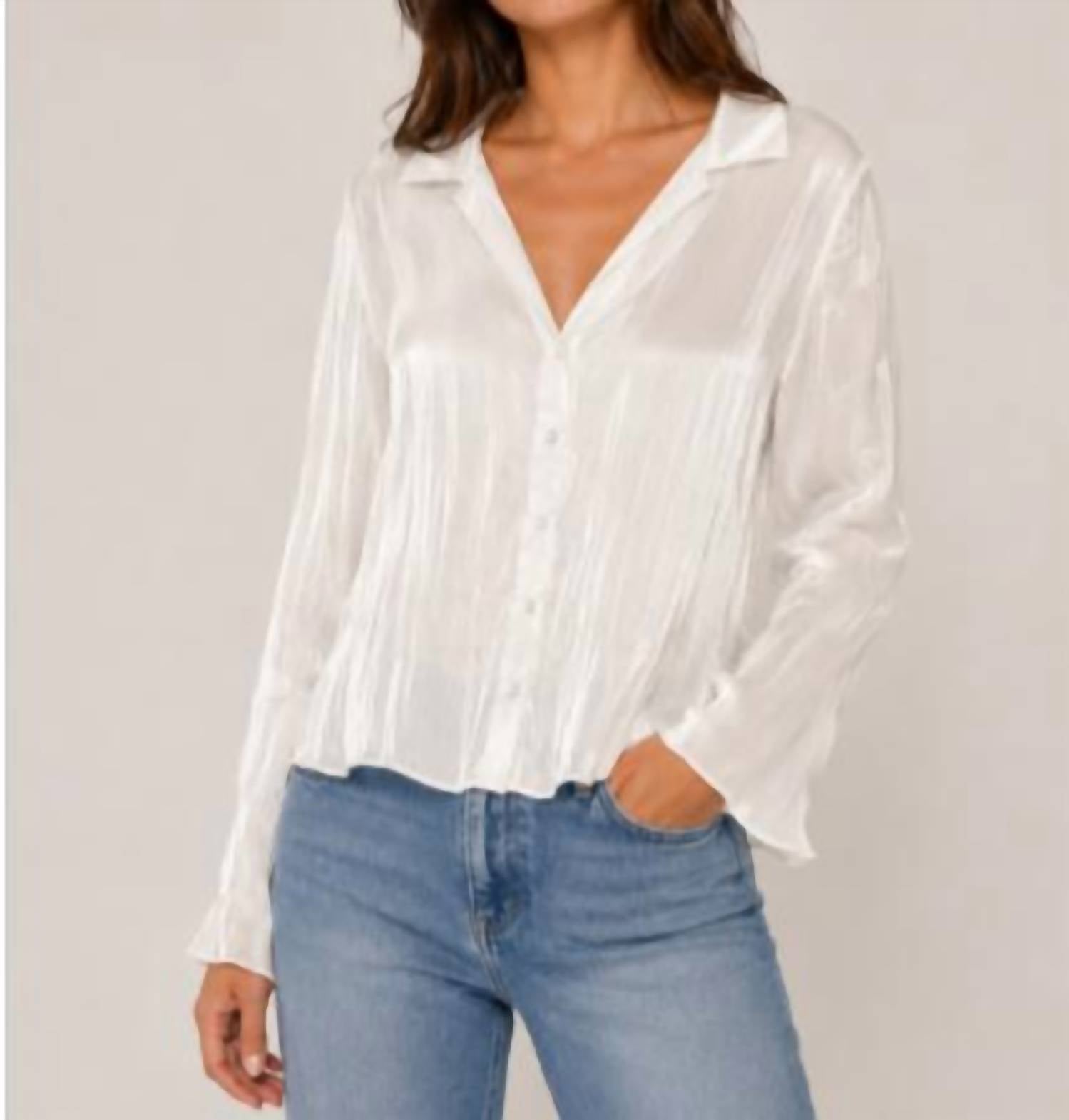Bella Dahl - Shimmer Clean Shirt