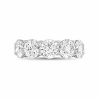 Diana M Jewels - Women's Round Lab-Grown Diamond Eternity Band (13.00 Ct) - Signature