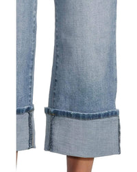 Kut From The Kloth - Sienna High Rise Straight Leg-roll Up 5" Jeans