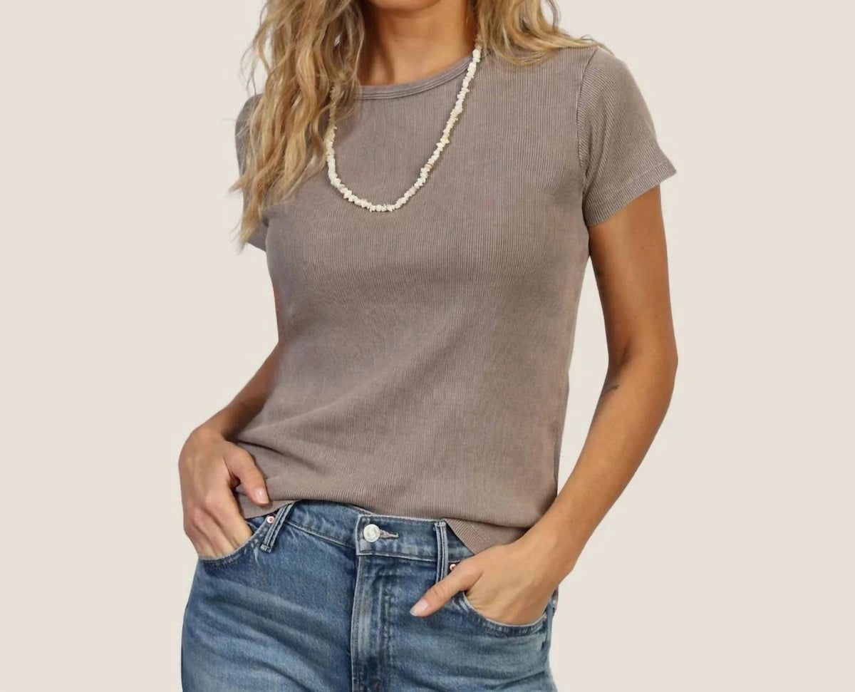 Dylan - Rowan Rib Tee