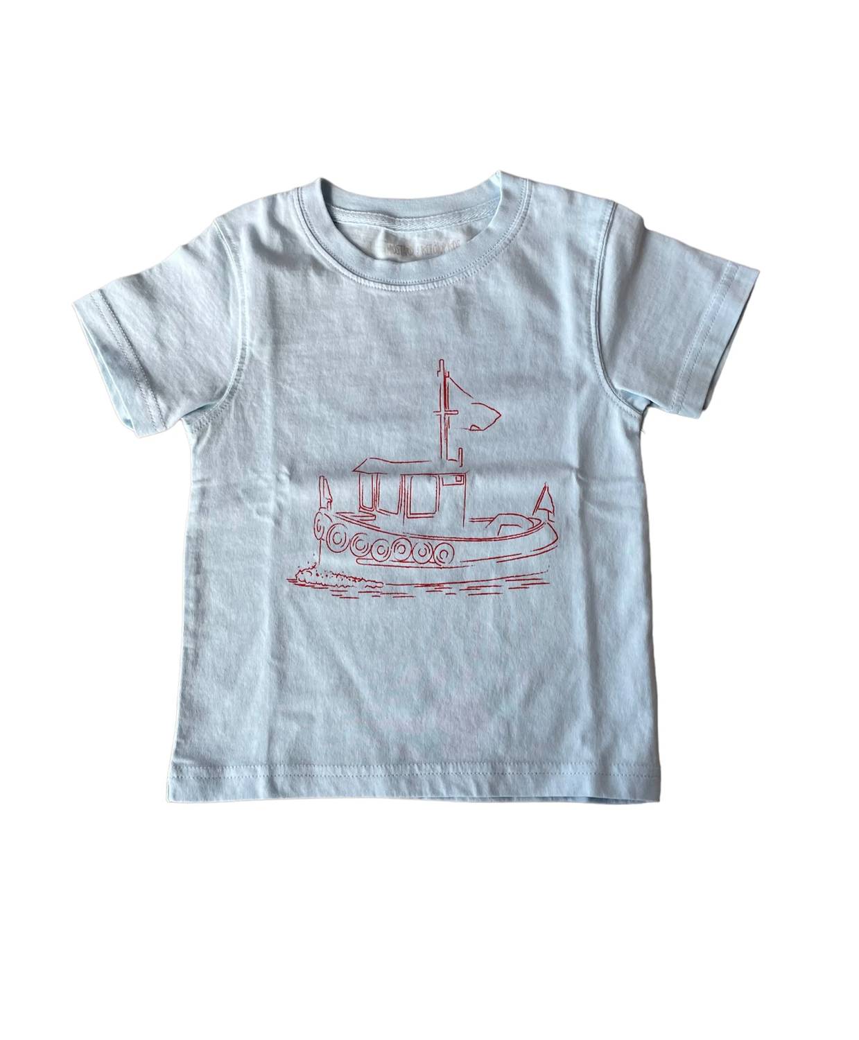 Mustard & Ketchup Kids - Kids' Short Sleeve Tugboat T-shirt