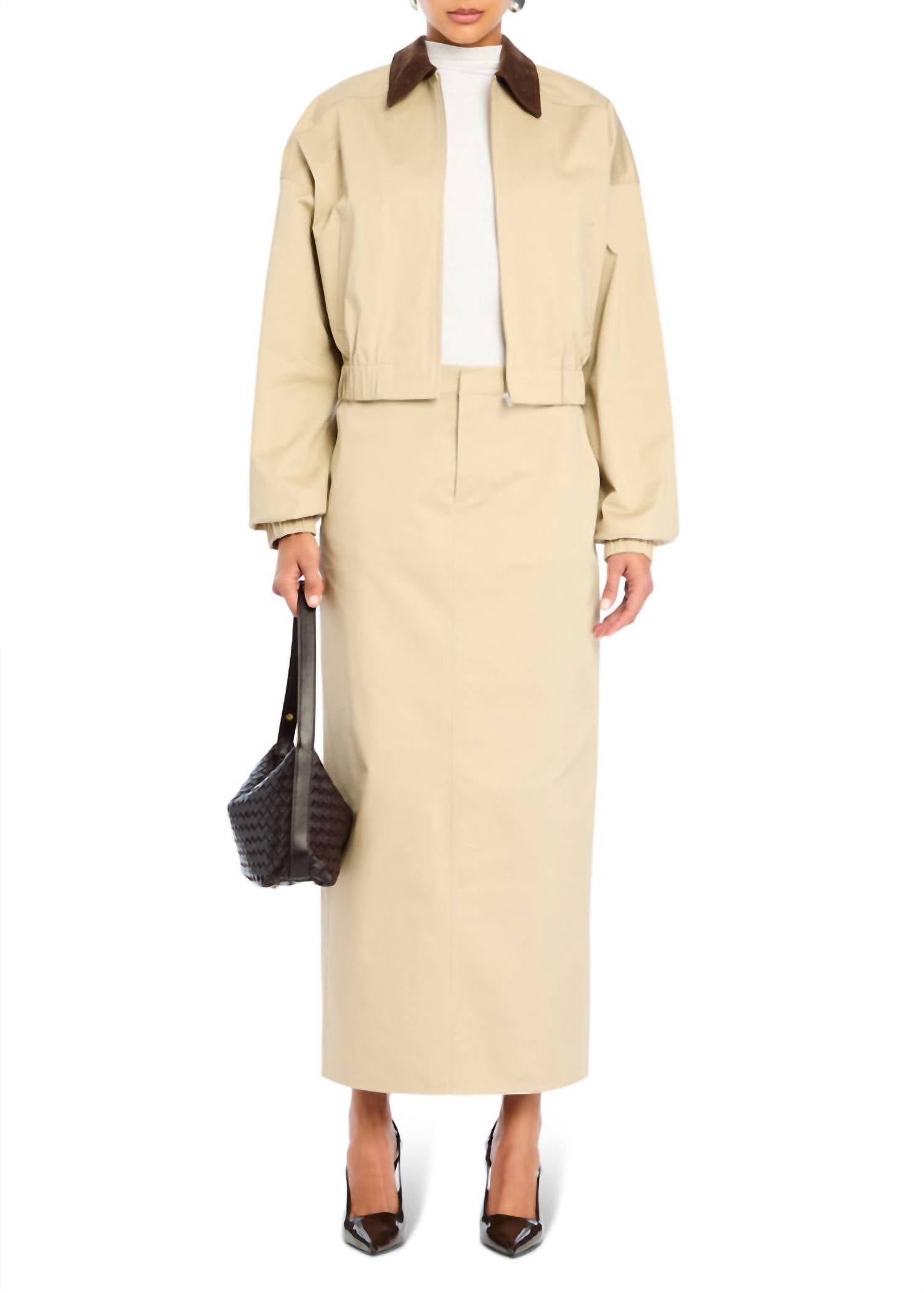 Ser.O.Ya - Marielle Corduroy Collar Jacket