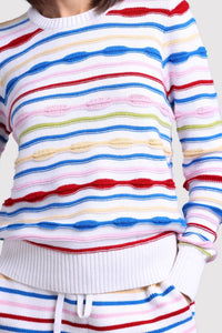 Minnie Rose - Novelty Stripe Crew