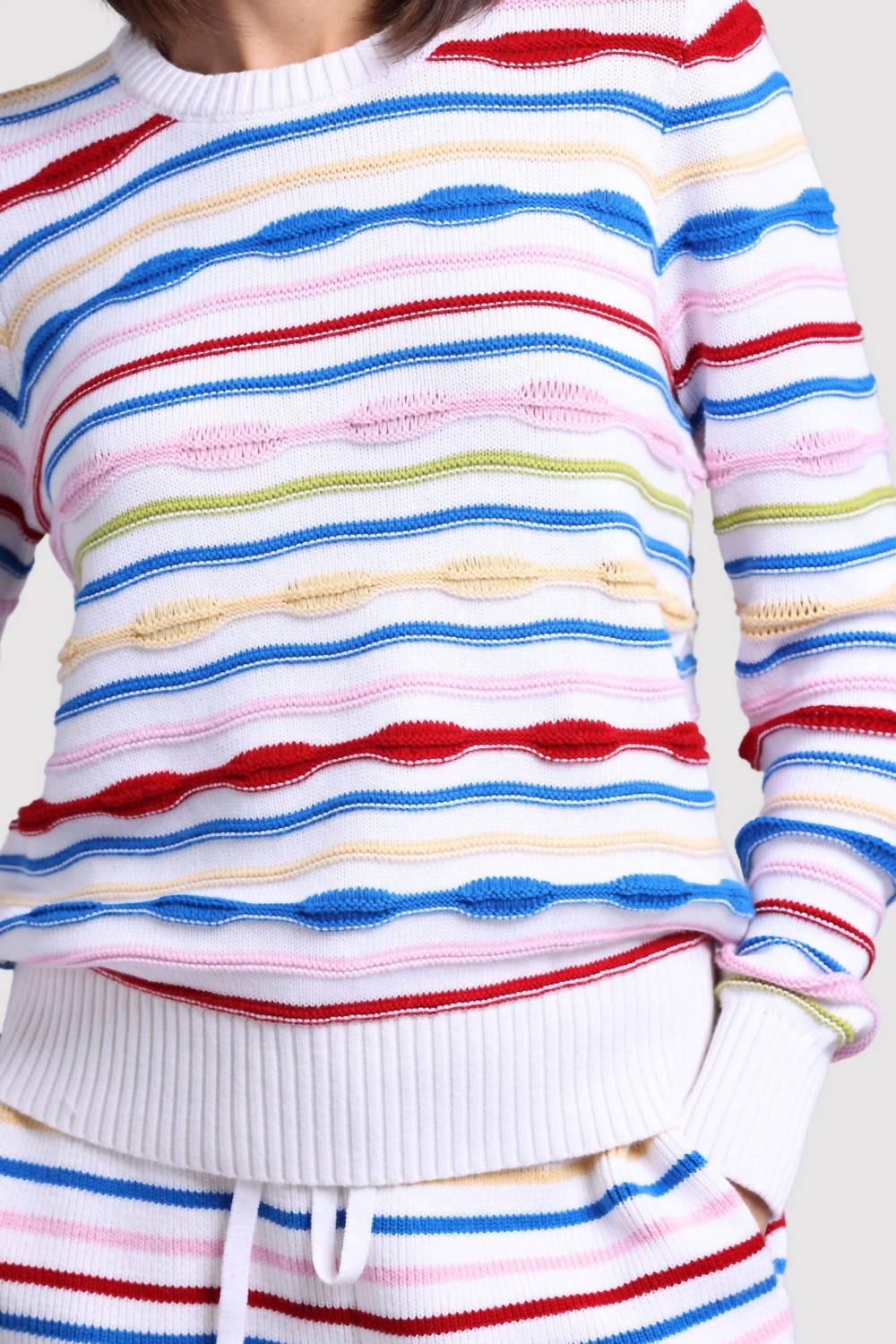 Minnie Rose - Novelty Stripe Crew