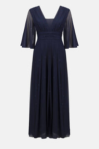 Joseph Ribkoff - Sparkle Mesh A-line Gown