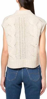 Ramy Brook - Adelaide V-neck Sleeveless Cable Knit Sweater