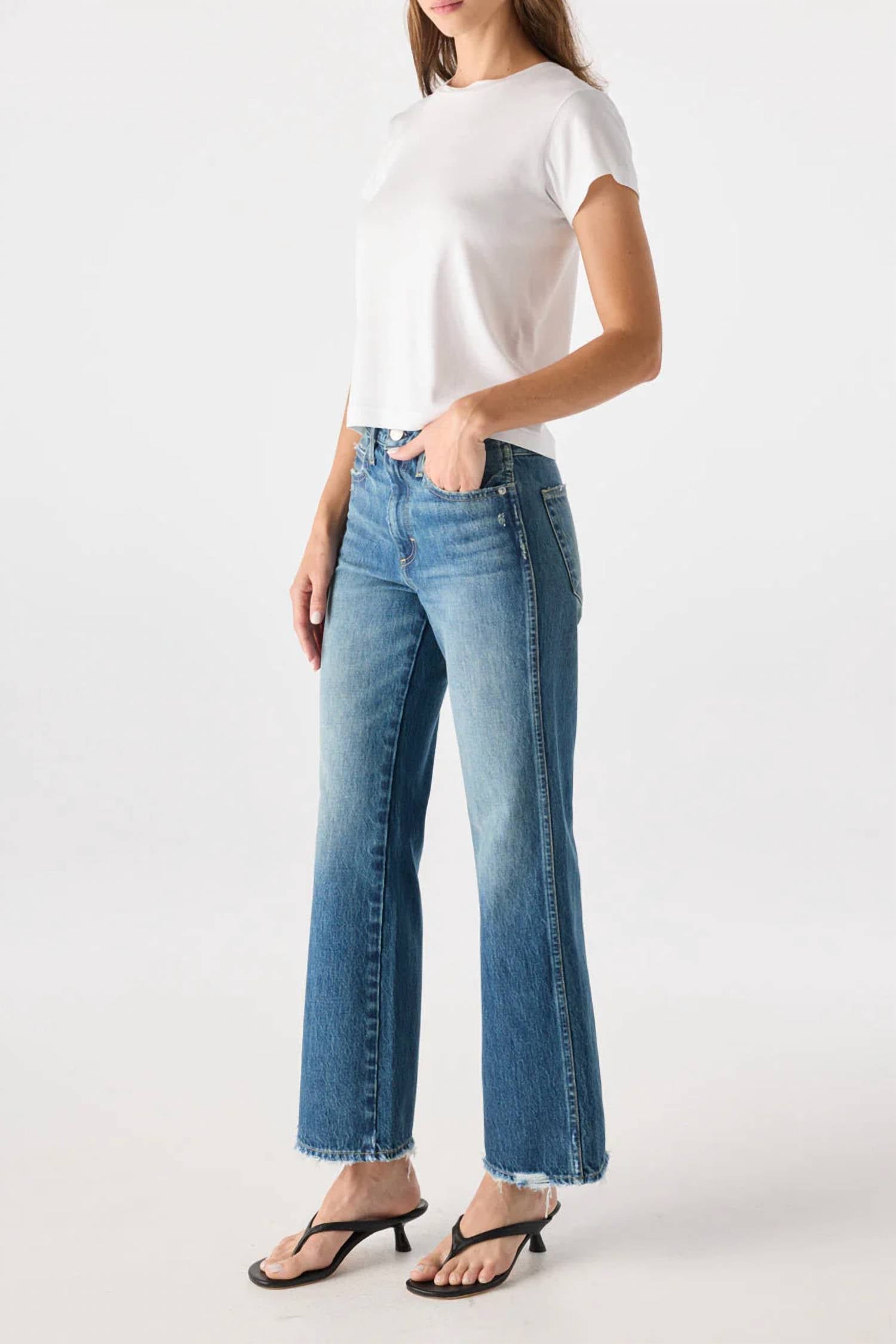 Amo - Robbie Mid Rise Relaxed Jeans