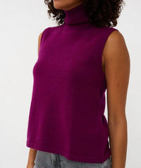 Esqualo - Sleeveless Turtleneck Sweater