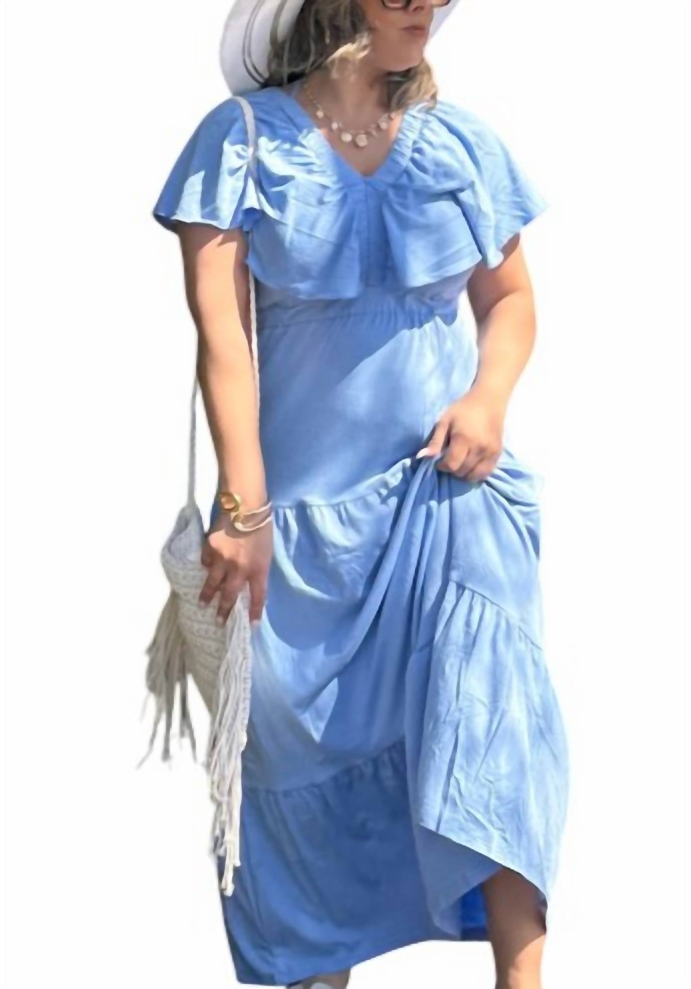 The Workshop - Glowing Grace Maxi Dress