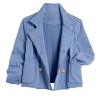 Frank & Eileen - Cropped Sweatshirt Peacoat
