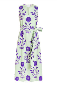 Livro - Annie V-neck Midi Dress