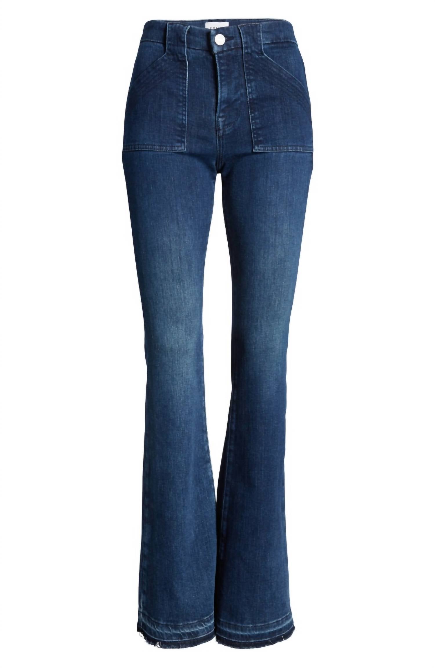 Frame - Trapunto St. Le High Flare Jean