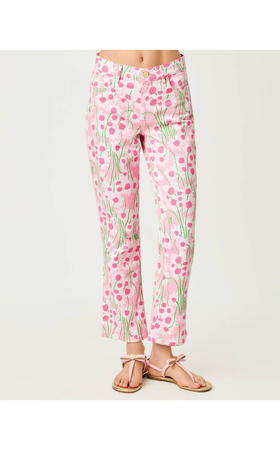 Lilly Pulitzer - Annet High Rise Crop Flare Jeans