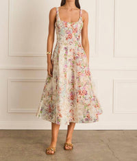 Aqua Blu - Dianthus Nicolette Dress