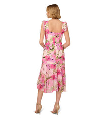 Adrianna Papell - Printed Midi Dress