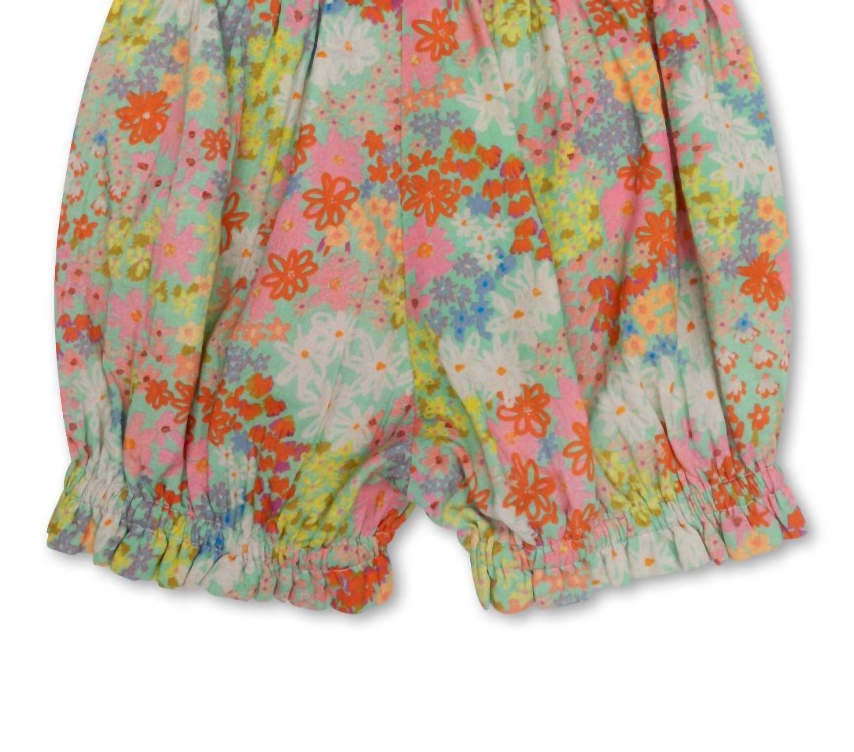 Oilily Girls' Puffy Bloomer Short Trousers in multicolor - kids' shorts - detail view