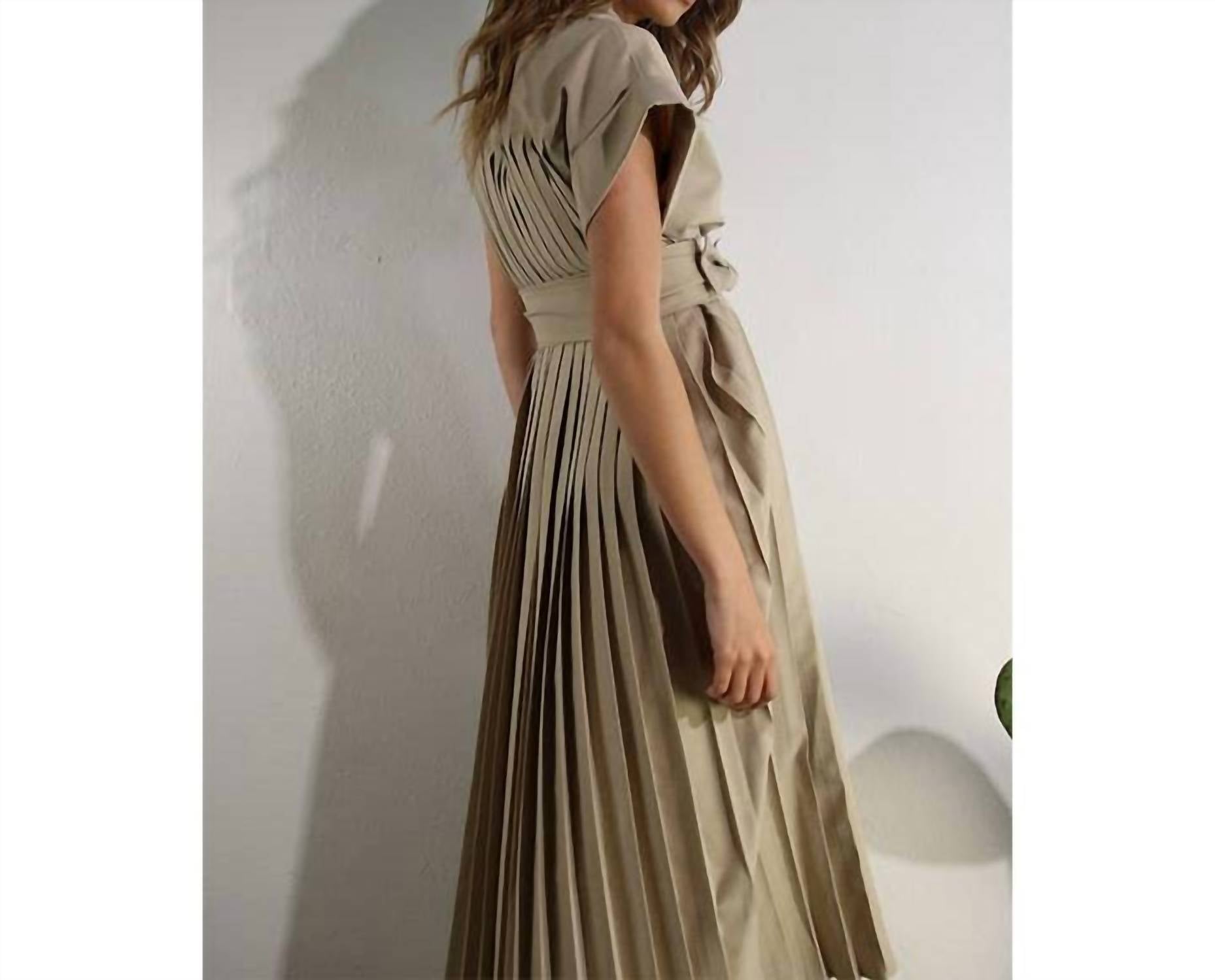 Mulla - Mina Pleated Back Trench Jacket