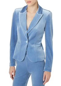 Chiara Boni - Gomb Velvet Blazer