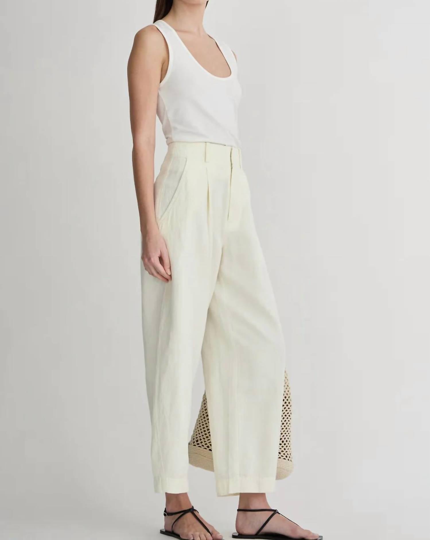 Apiece Apart - Bari Cropped Pant