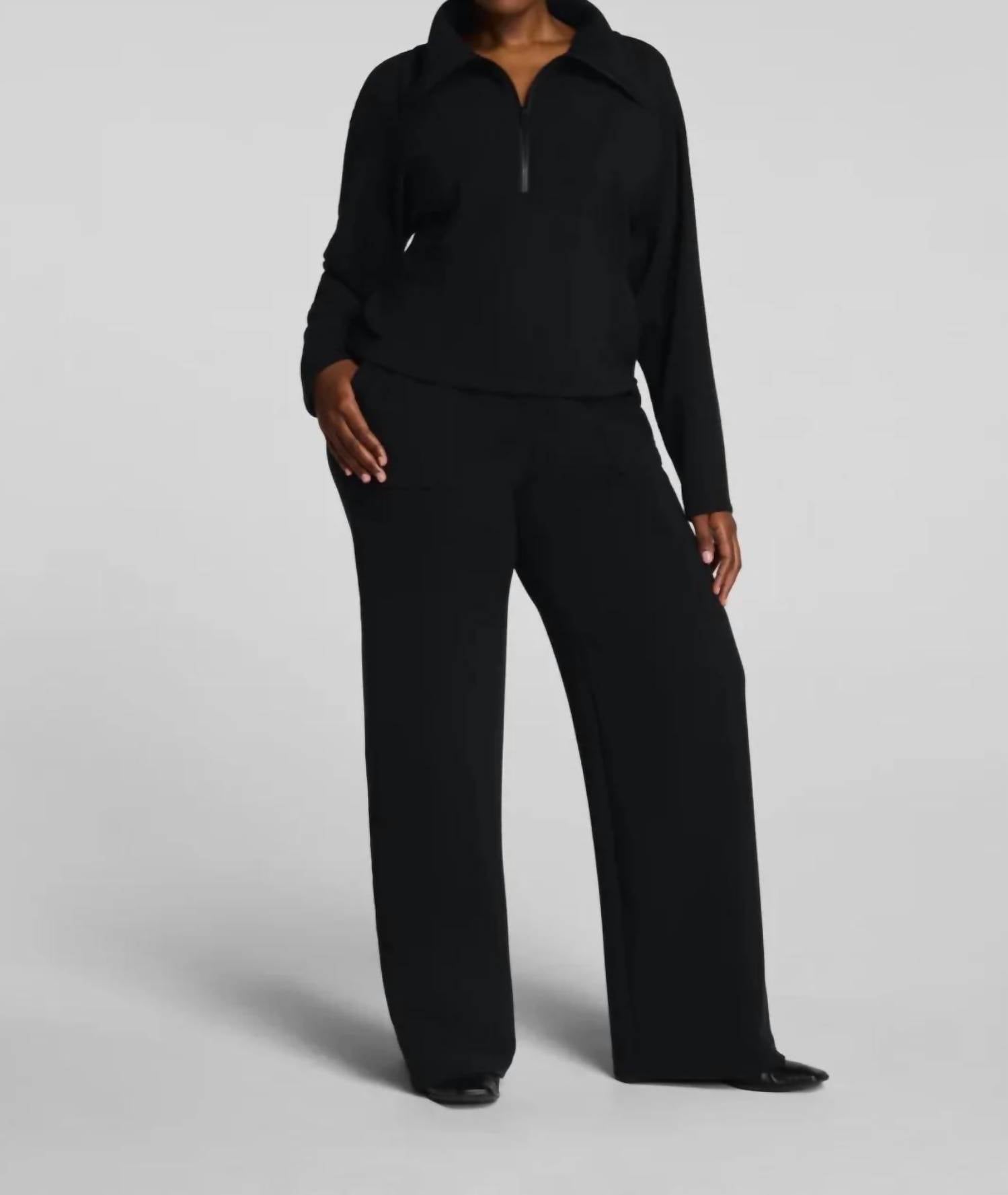 Spanx - French Rib Air Essentials Wide Leg Pants
