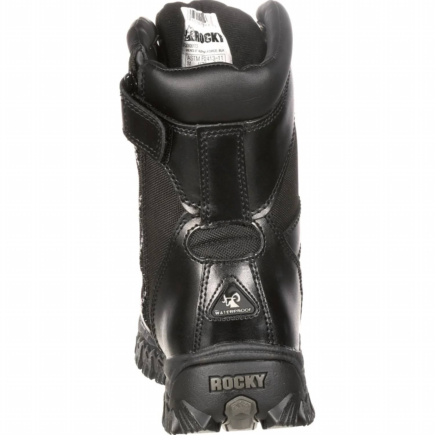 Rocky - Men's Alphaforce Zipper Composite Toe Public Service Boot