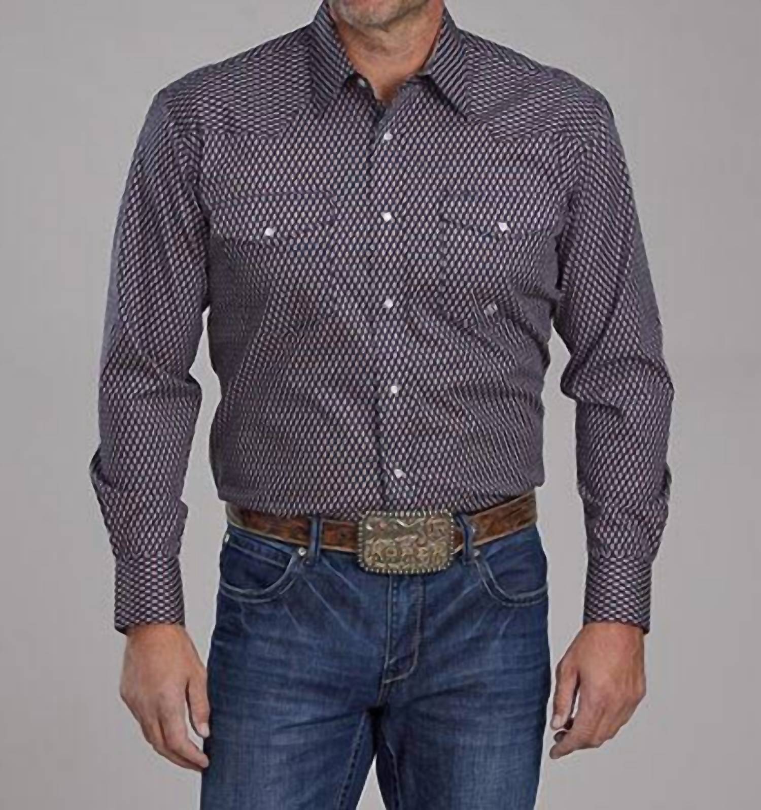 Roper - Men's Long Sleeve Snap Roper Top