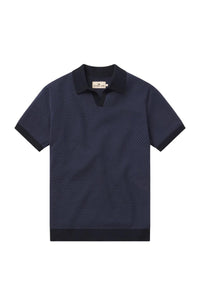 The Normal Brand - Robles Knit Jacquard Polo Shirt