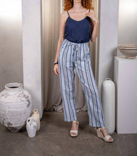 Paparazzi - Linen Blend Solid Cami Tank Top