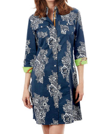 Dizzy-Lizzie - Sag Harbor Floral Print Dress